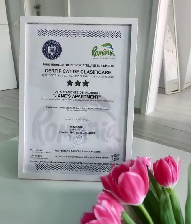 Classification Certificate