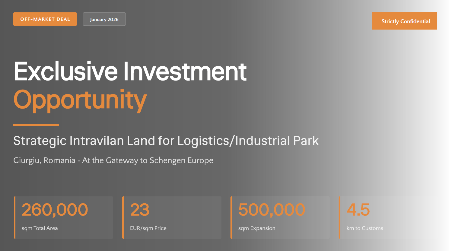 Exclusive Investment Opportunity